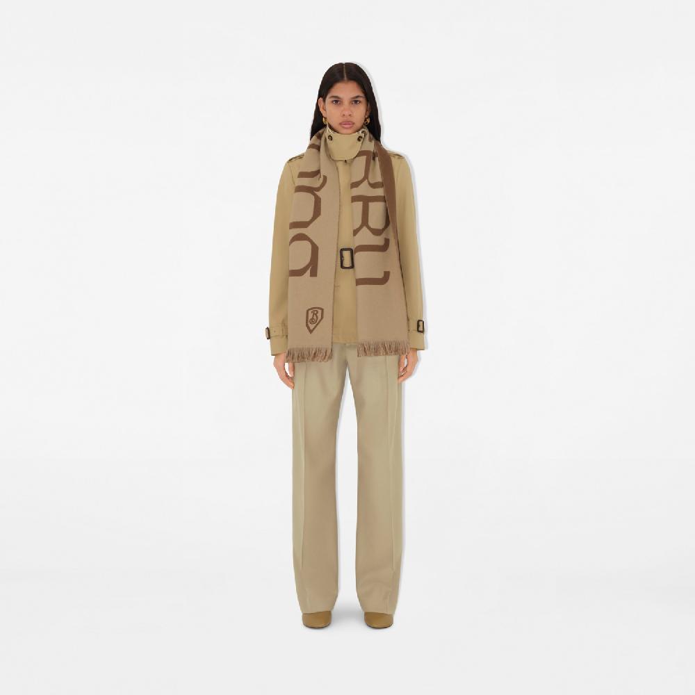 Burberry Bufanda En Lana Con LogotipoPrecio 320 00 €