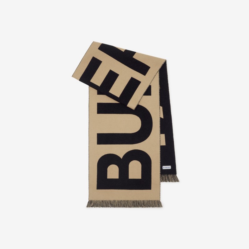 Burberry Bufanda en lana con logotipoPrecio 320 00 €