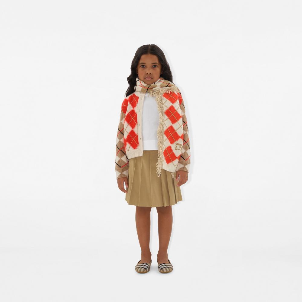 Burberry Bufanda En Mezcla De Lana Y Mohair Con Motivo A RombosPrecio 320 00 € 3-14 Años