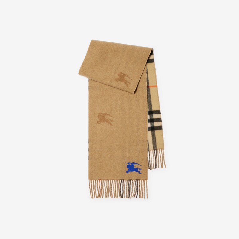 Burberry Bufanda reversible en cachemir Check con EKDPrecio 550 00 € Probador virtual