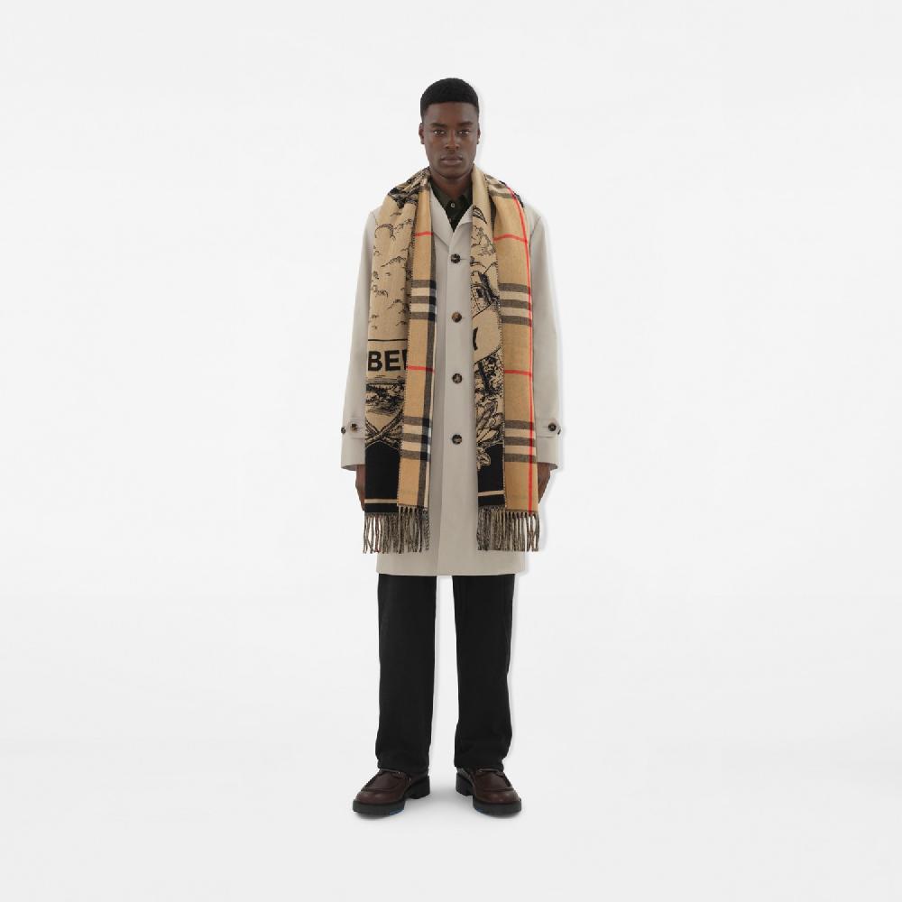 Burberry Bufanda Reversible En Cachemir Con EKDPrecio 820 00 €