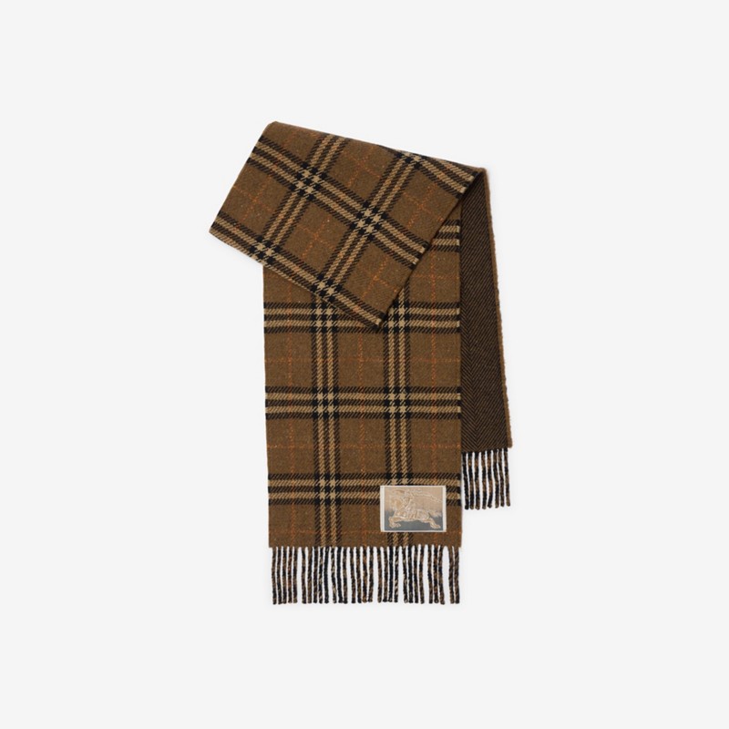 Burberry Bufanda reversible en cachemir y lana CheckPrecio 550 00 €