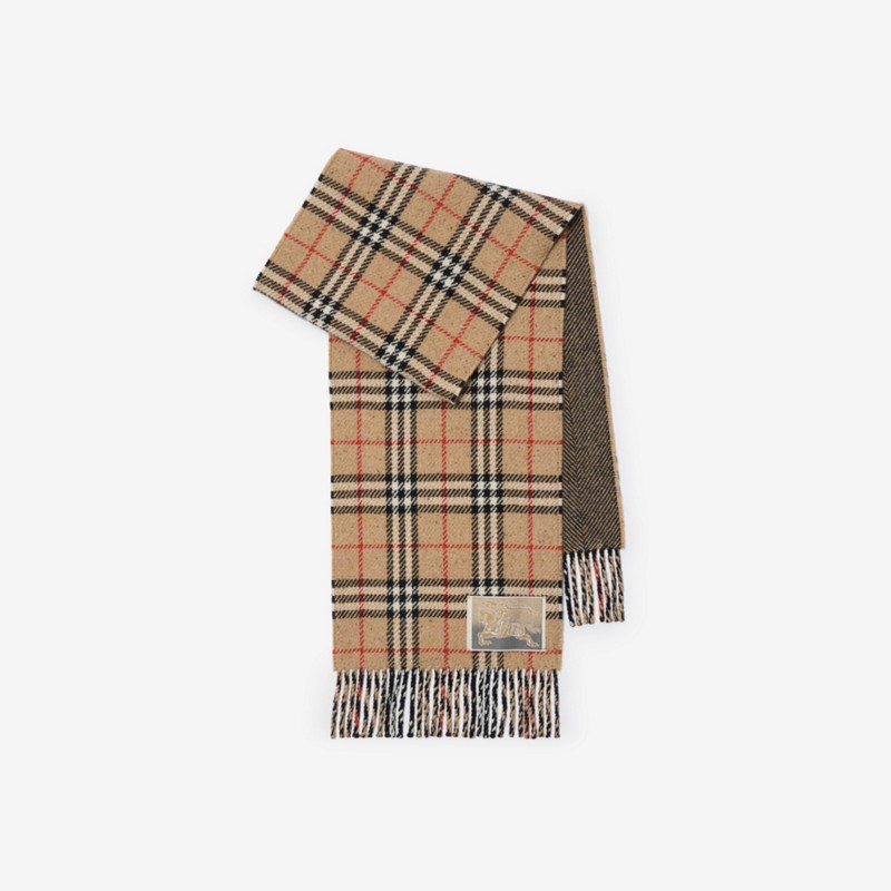 Burberry Bufanda reversible en cachemir y lana CheckPrecio 550 00 €