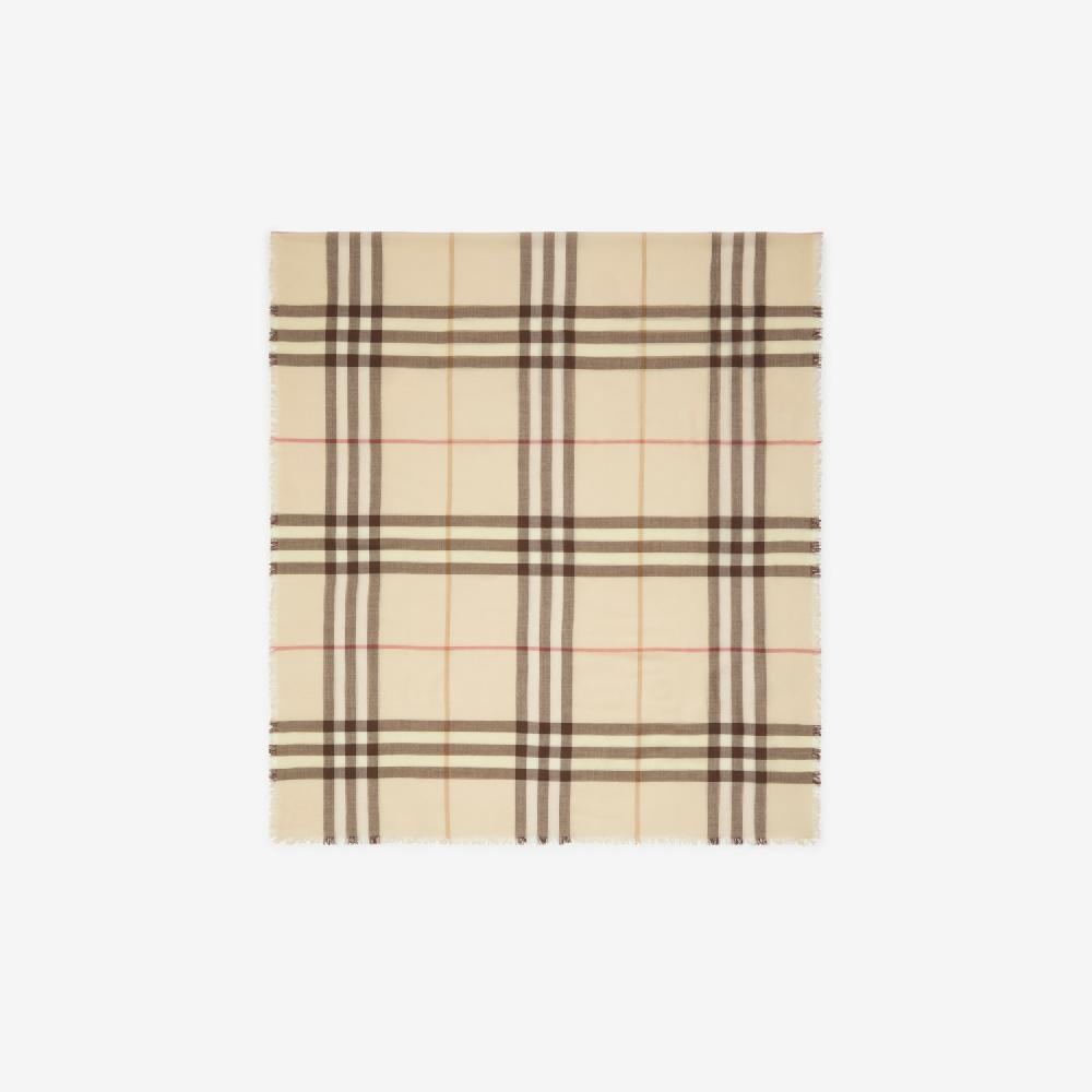 Burberry Bufanda En Lana CheckPrecio 420 00 €
