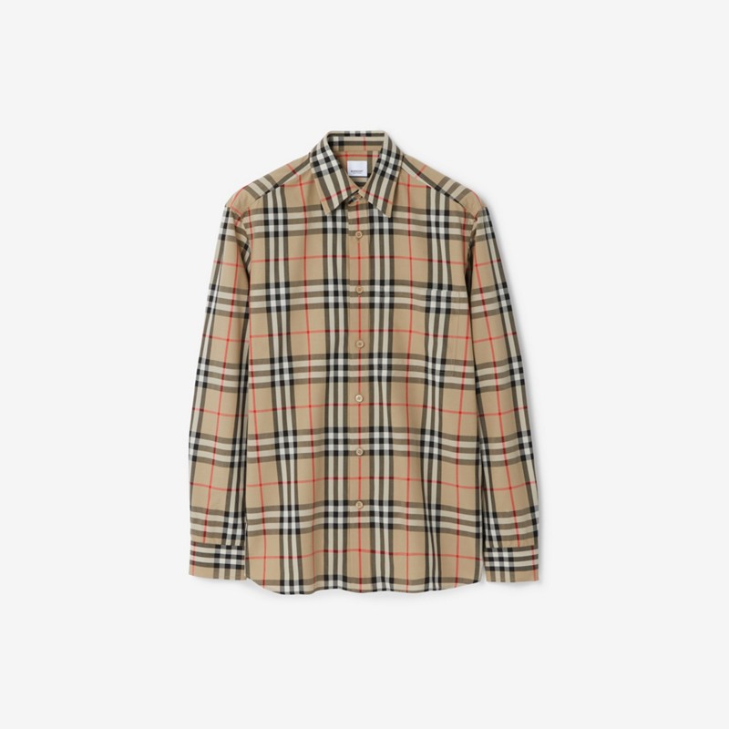 Burberry Camisa en algodón CheckPrecio 520 00 €