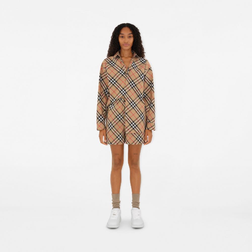 Burberry Camisa En Algodón CheckPrecio 570 00 €