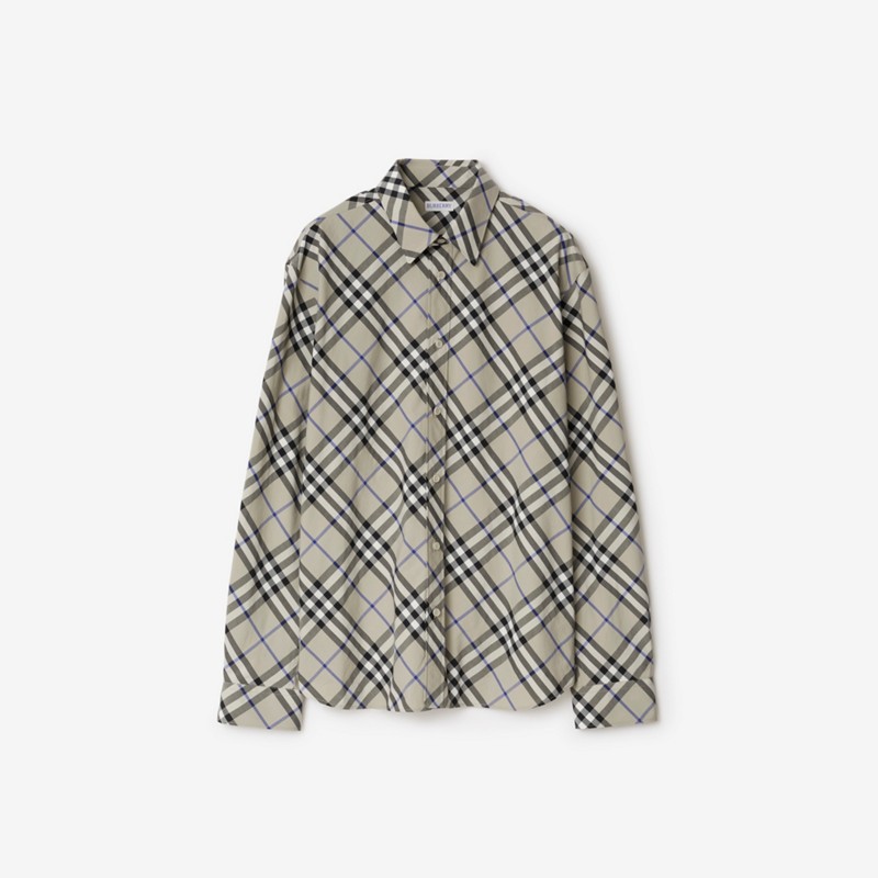 Burberry Camisa en algodón CheckPrecio 570 00 €