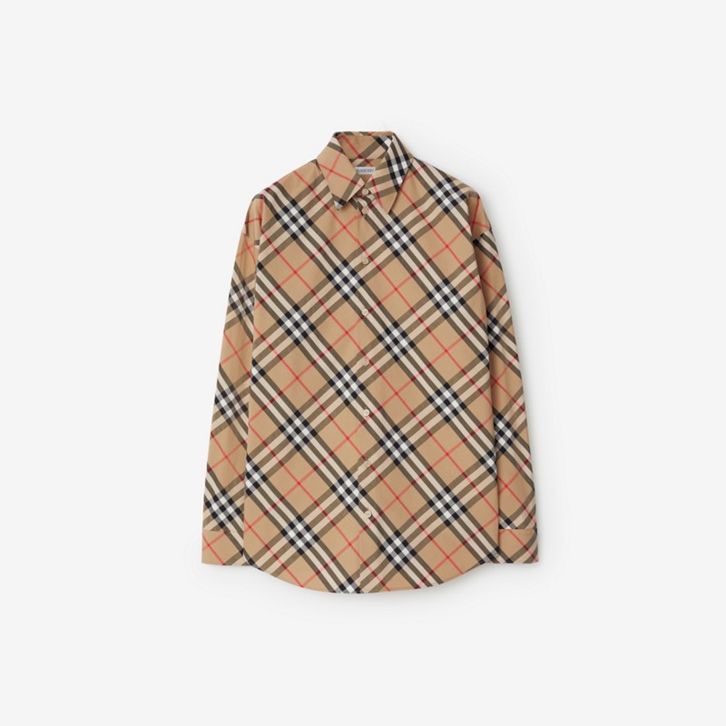 Burberry Camisa en algodón CheckPrecio 570 00 €