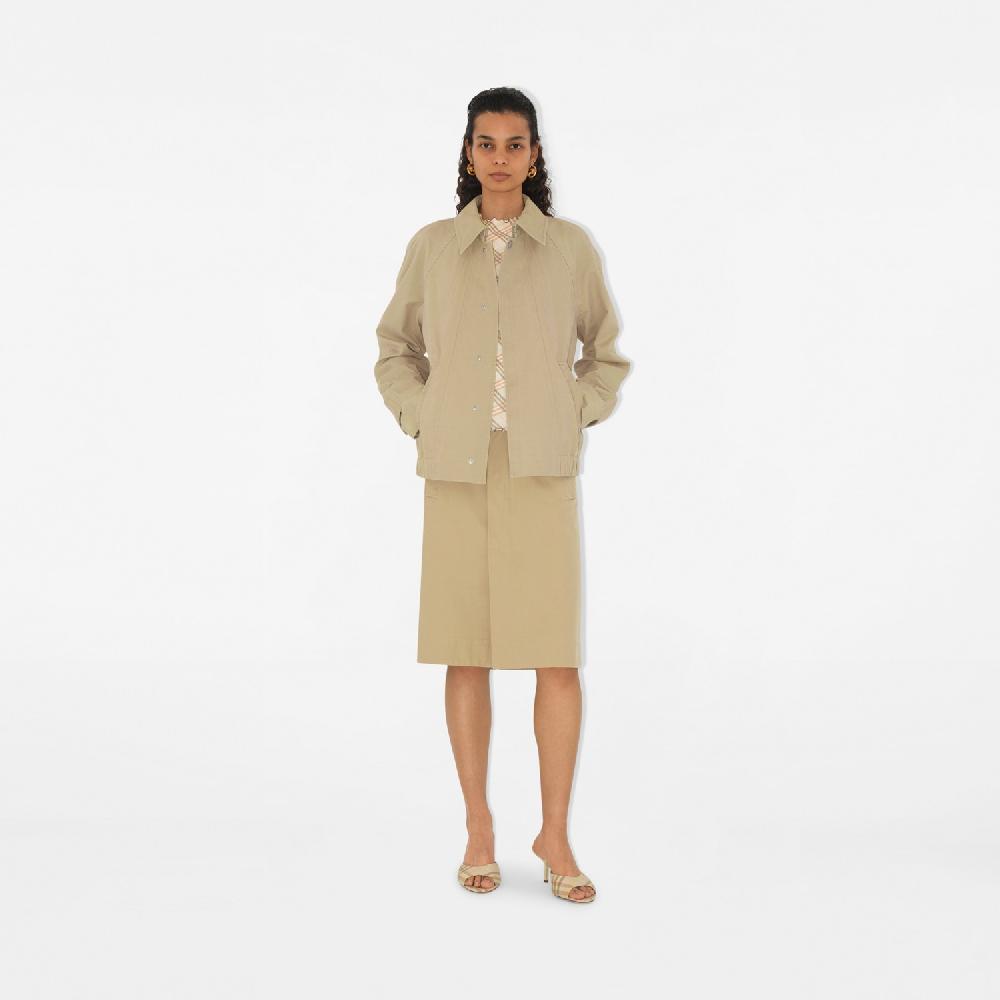 Burberry Falda Midi En AlgodónPrecio 820 00 €