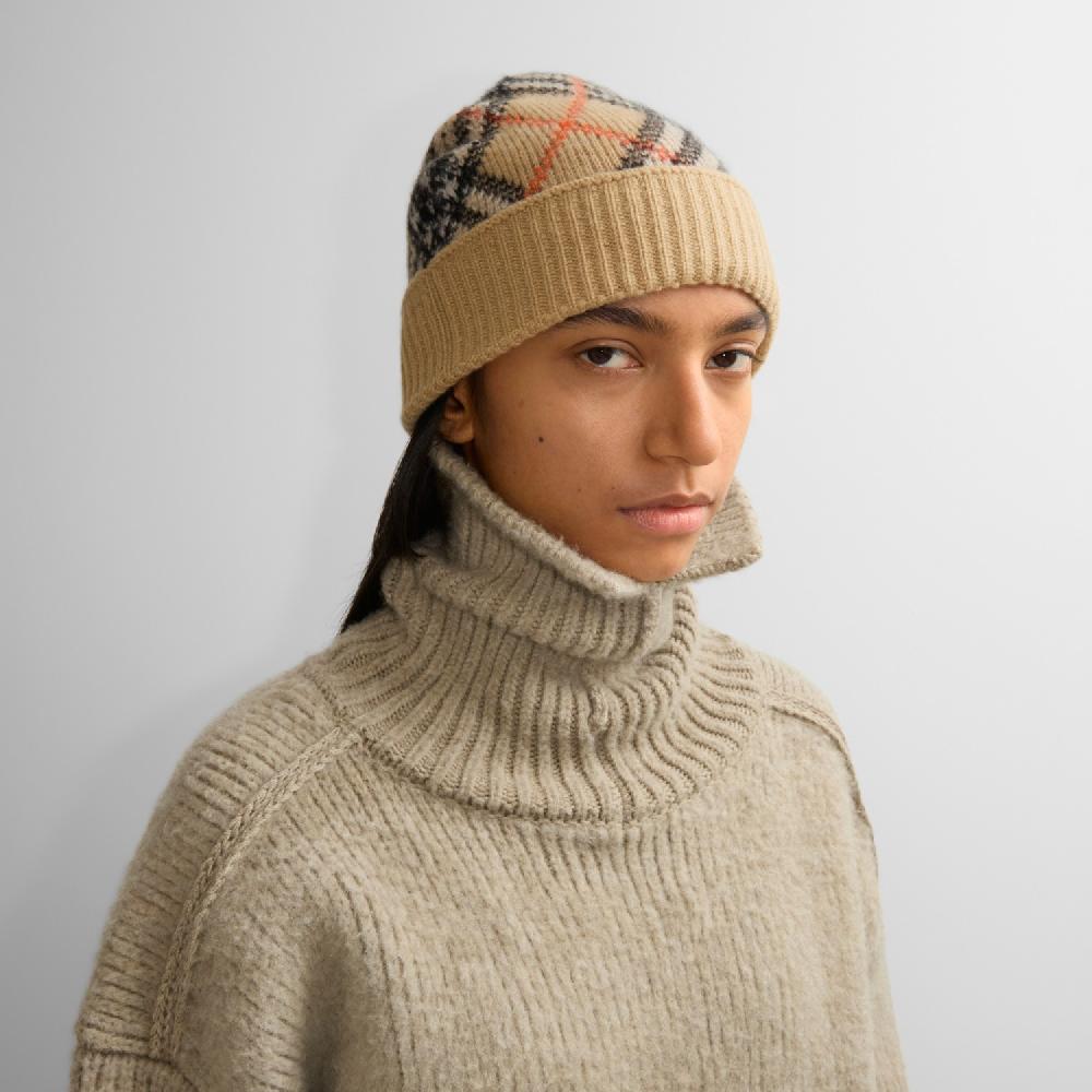 Burberry Gorro En Cachemir CheckPrecio 320 00 €