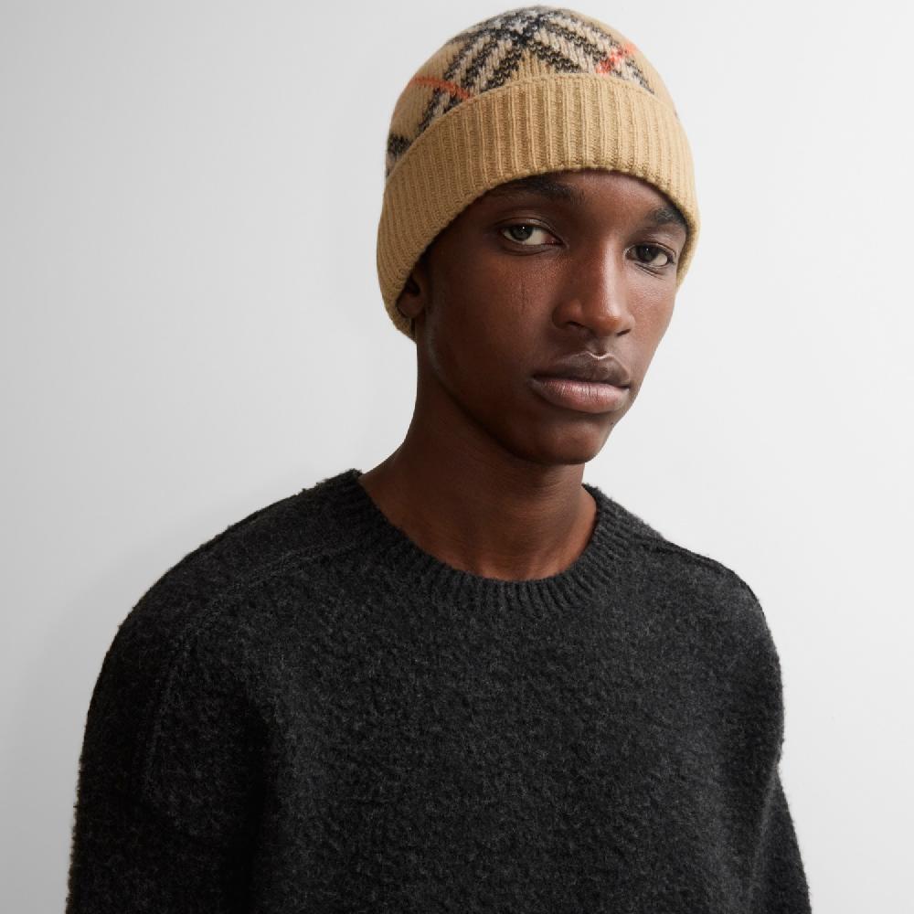 Burberry Gorro En Cachemir CheckPrecio 320 00 €