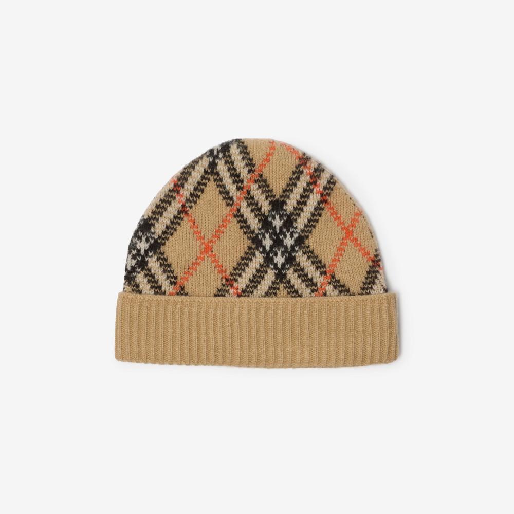Burberry Gorro En Cachemir CheckPrecio 320 00 €