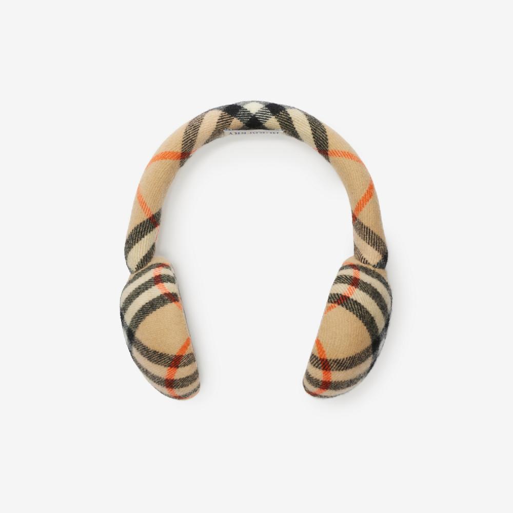 Burberry Orejeras En Lana CheckPrecio 320 00 €