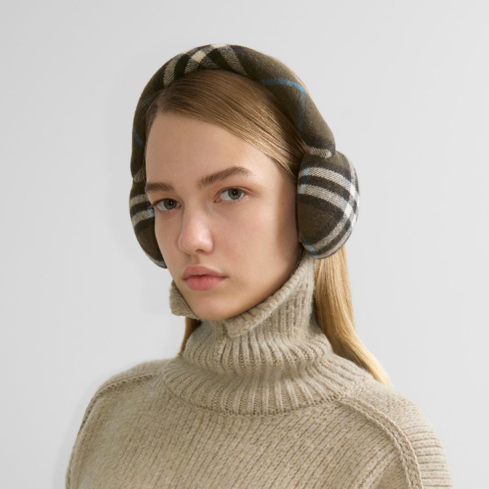 Burberry Orejeras En Lana CheckPrecio 320 00 €