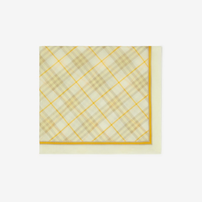 Burberry Pañuelo en algodón CheckPrecio 420 00 €