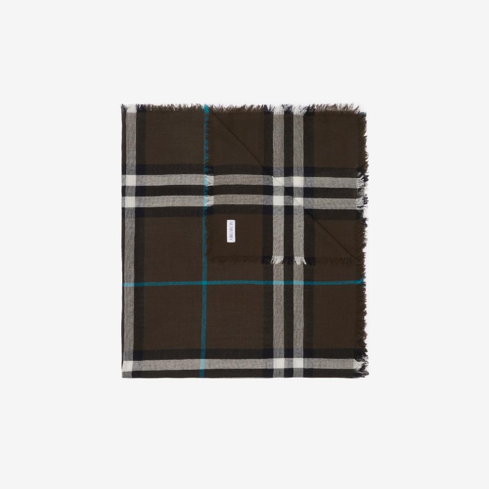 Burberry Pañuelo En Lana CheckPrecio 420 00 €