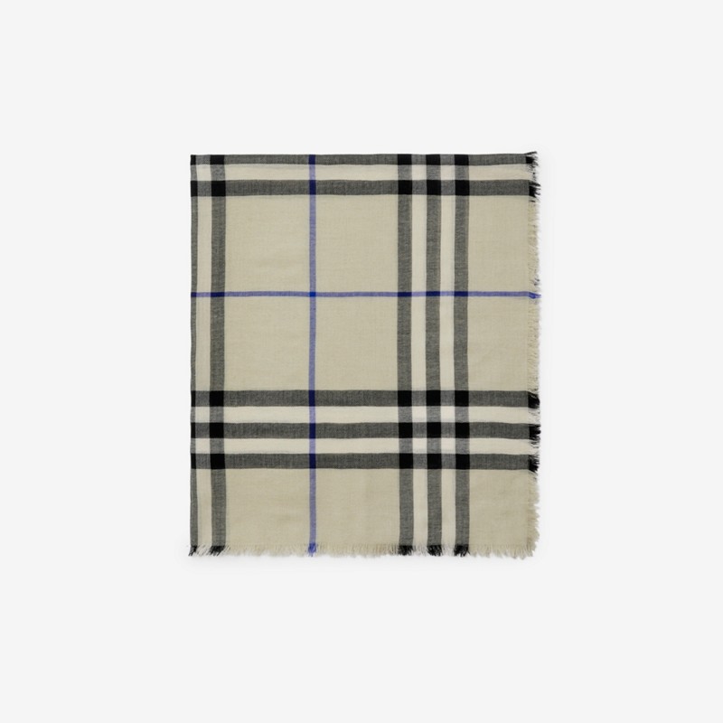 Burberry Pañuelo en lana CheckPrecio 420 00 €