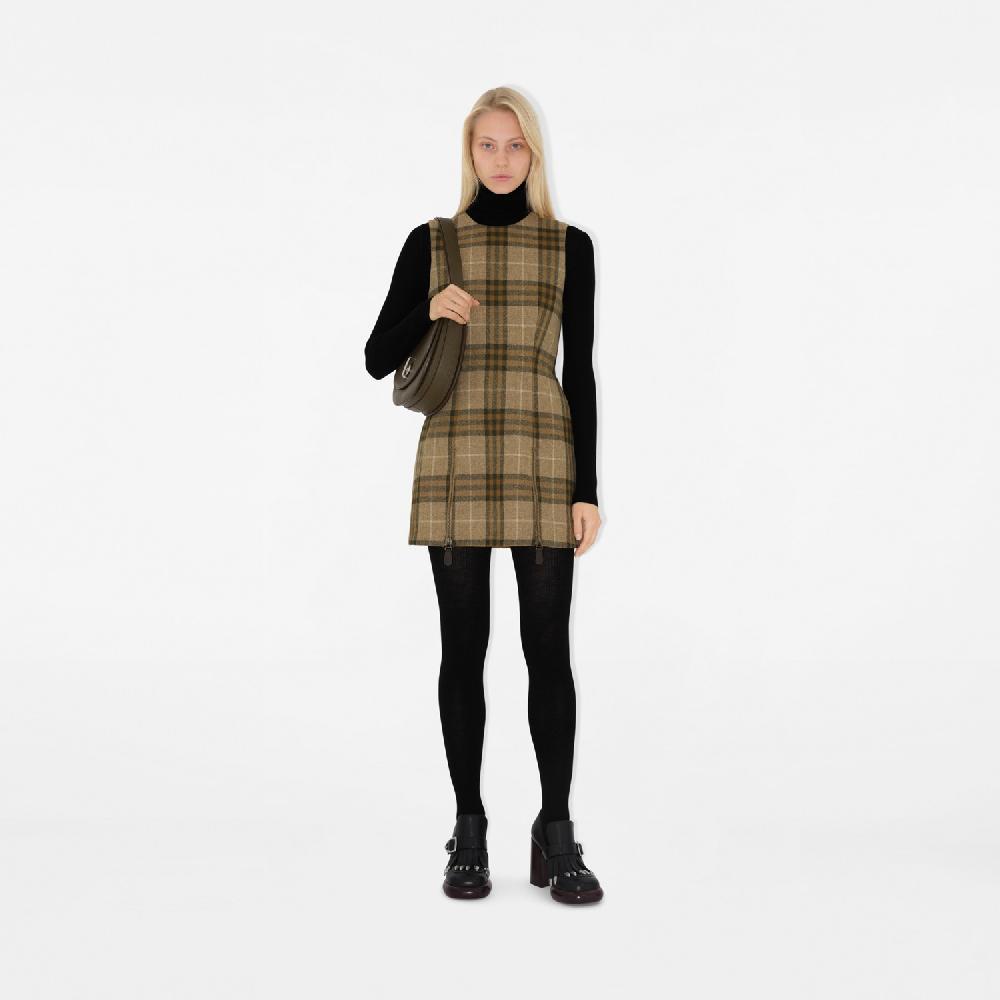 Burberry Vestido En Lana CheckPrecio 1.750 00 €