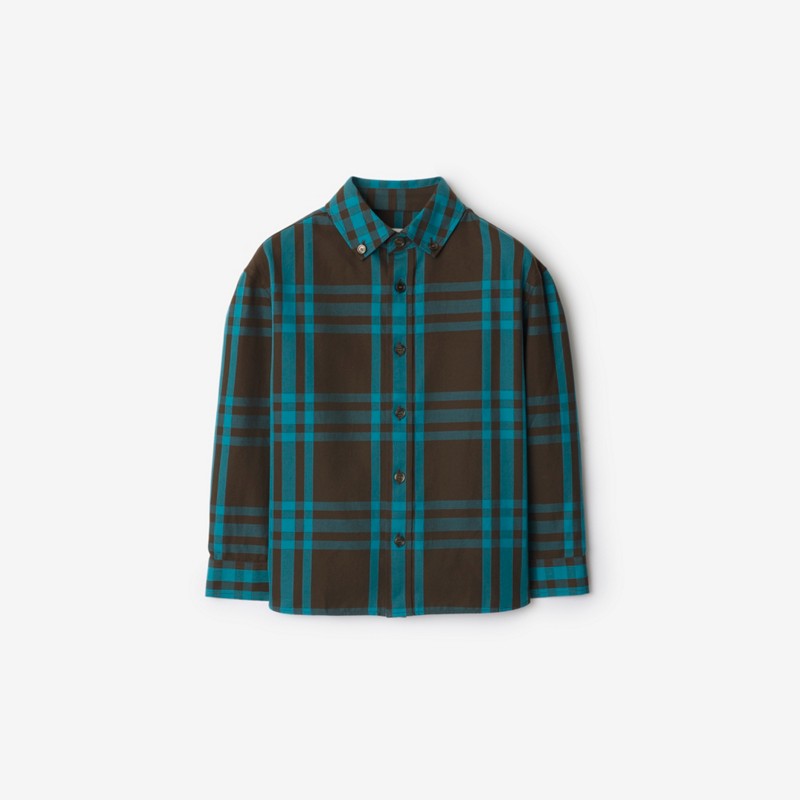 Burberry Camisa en algodón a cuadrosPrecio 250 00 € 3-14 años