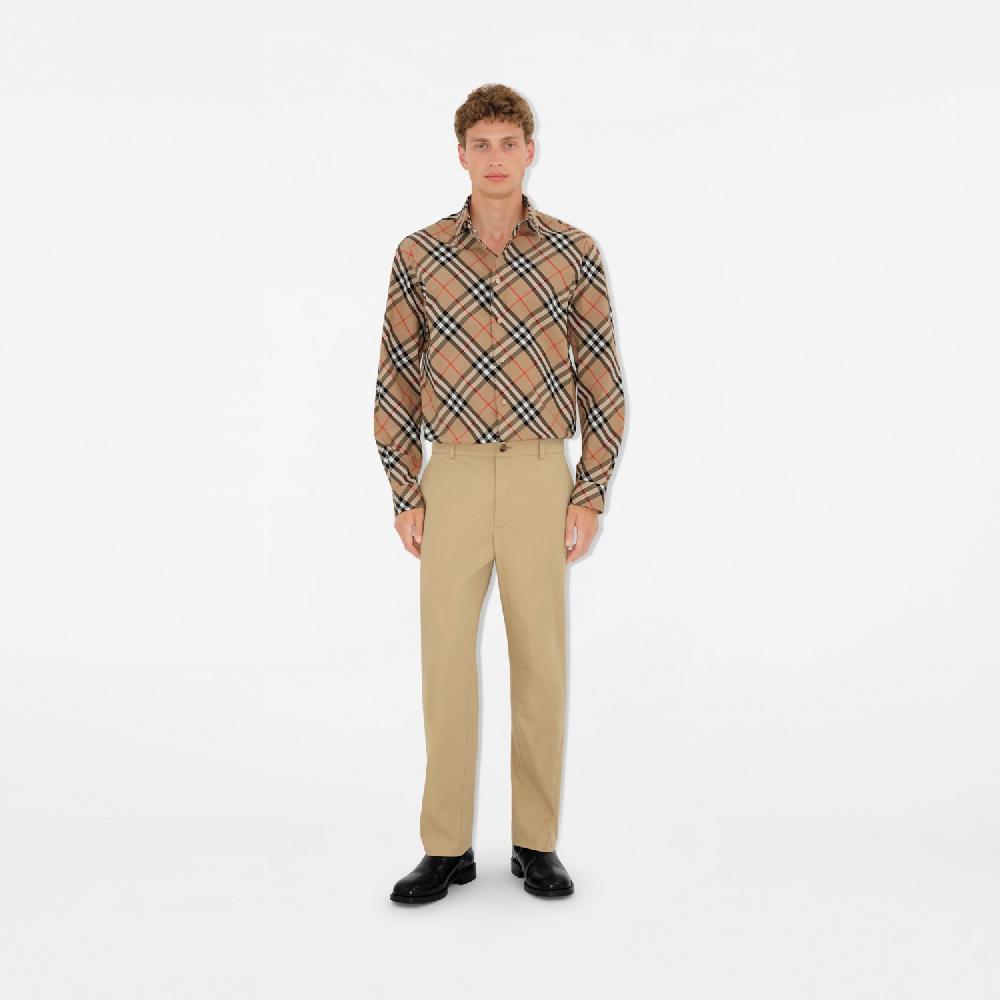 Burberry Camisa En Algodón A CuadrosPrecio 570 00 €