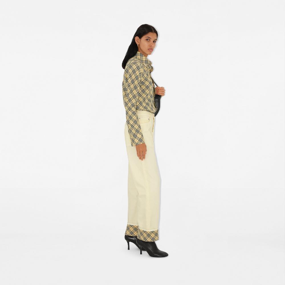 Burberry Camisa En Algodón A CuadrosPrecio 690 00 € Pasarela