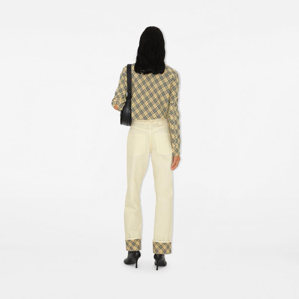 Burberry Camisa En Algodón A CuadrosPrecio 690 00 € Pasarela