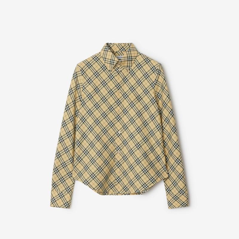 Burberry Camisa en algodón a cuadrosPrecio 690 00 € Pasarela