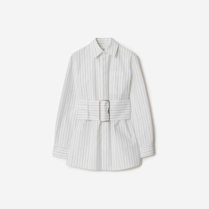 Burberry Camisa en algodón a rayas con corte estándarPrecio 990 00 € Corte estándar
