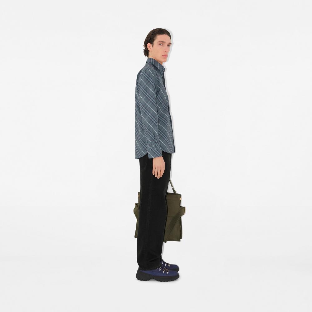 Burberry Camisa En Algodón Check De Corte EstándarPrecio 570 00 € Novedades