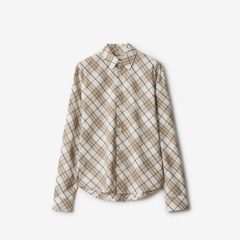 Burberry Camisa en algodón Check de corte estándarPrecio 570 00 € Novedades