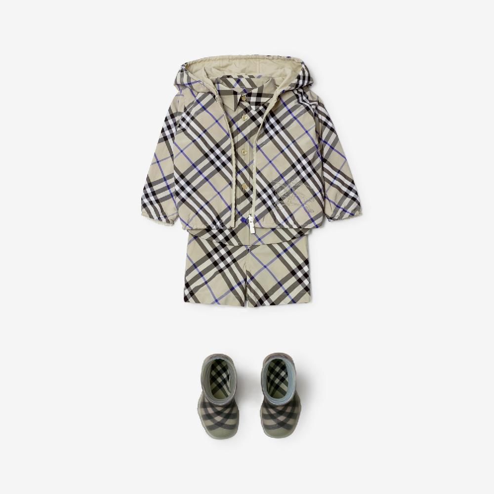 Burberry Camisa En Algodón CheckPrecio 170 00 € 6-24 Meses