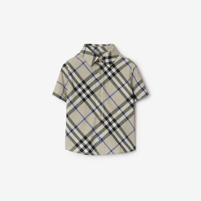 Burberry Camisa en algodón CheckPrecio 170 00 € 6-24 meses