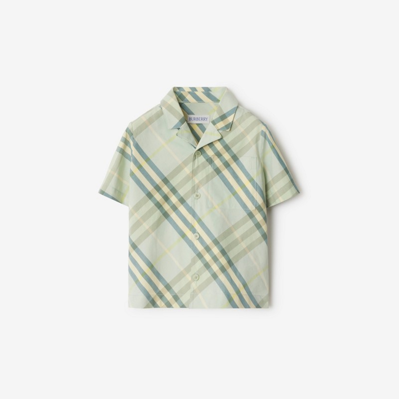 Burberry Camisa en algodón CheckPrecio 170 00 € 6-24 meses