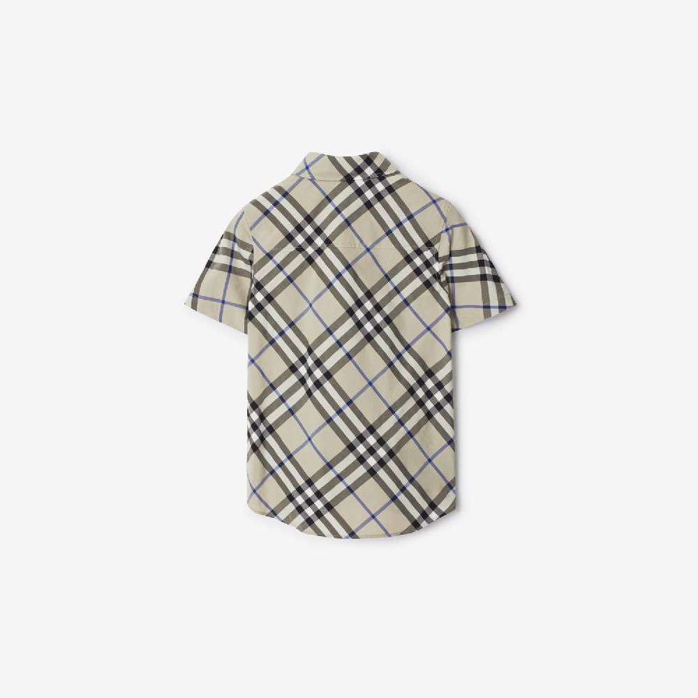 Burberry Camisa En Algodón CheckPrecio 220 00 € 3-14 Años