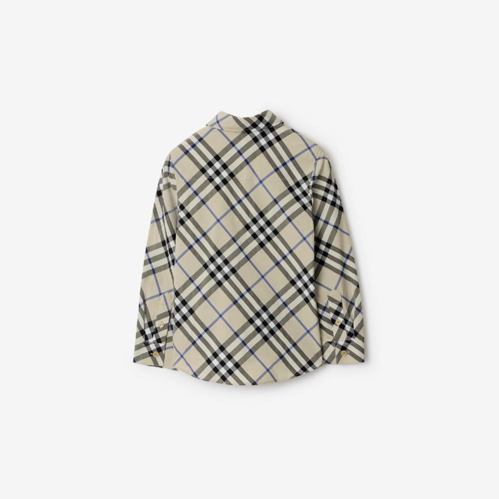 Burberry Camisa En Algodón CheckPrecio 240 00 € 3-14 Años