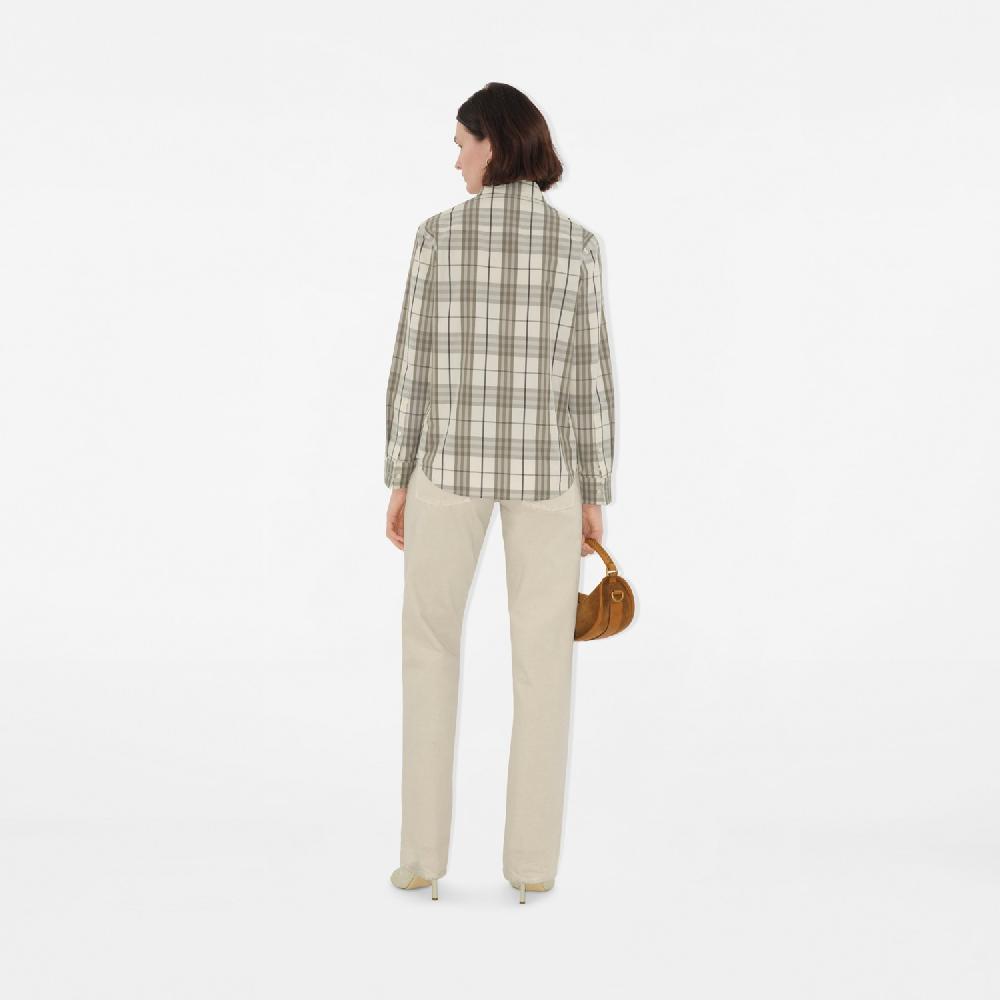 Burberry Camisa En Algodón CheckPrecio 570 00 € Novedades