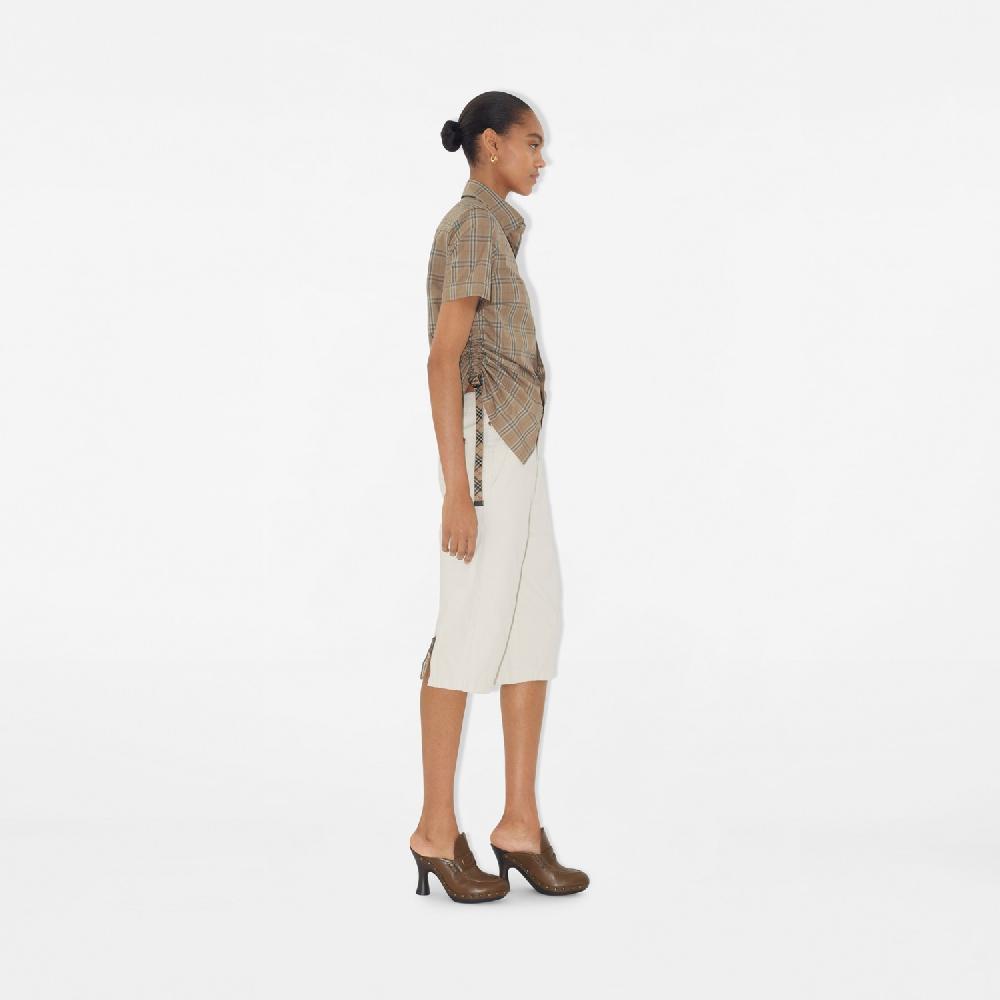 Burberry Camisa En Algodón CheckPrecio 620 00 € Novedades