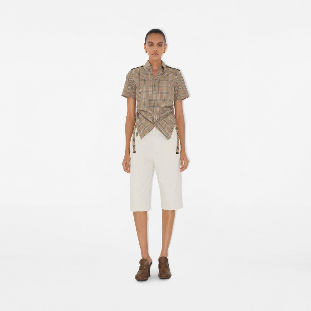 Burberry Camisa En Algodón CheckPrecio 620 00 € Novedades