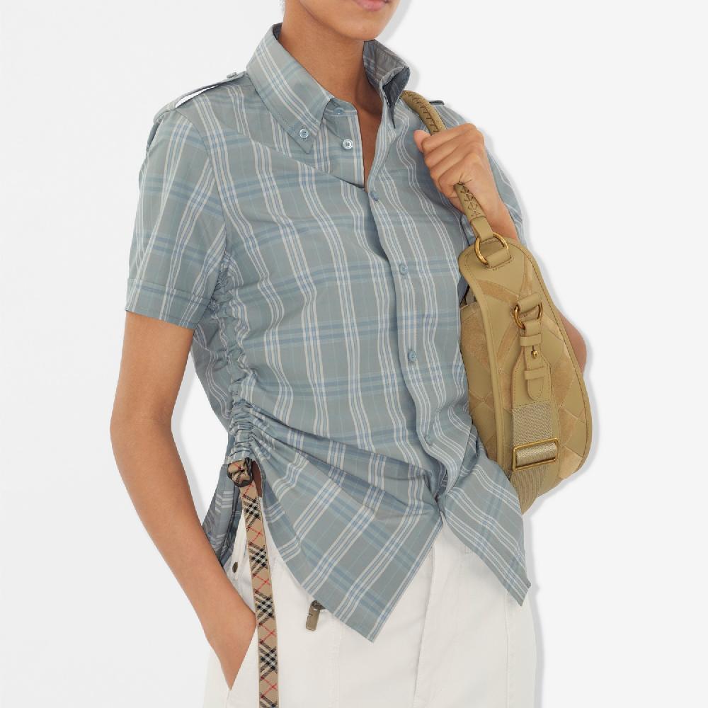 Burberry Camisa En Algodón CheckPrecio 620 00 € Novedades