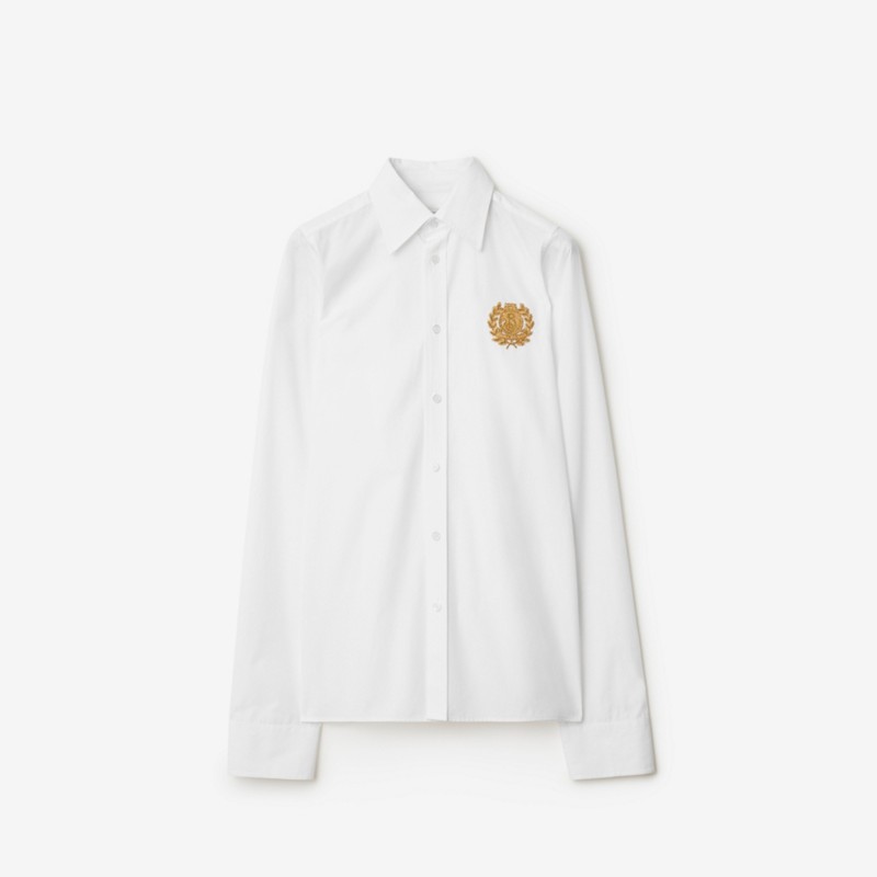 Burberry Camisa en algodón con B CrestPrecio 650 00 € Novedades