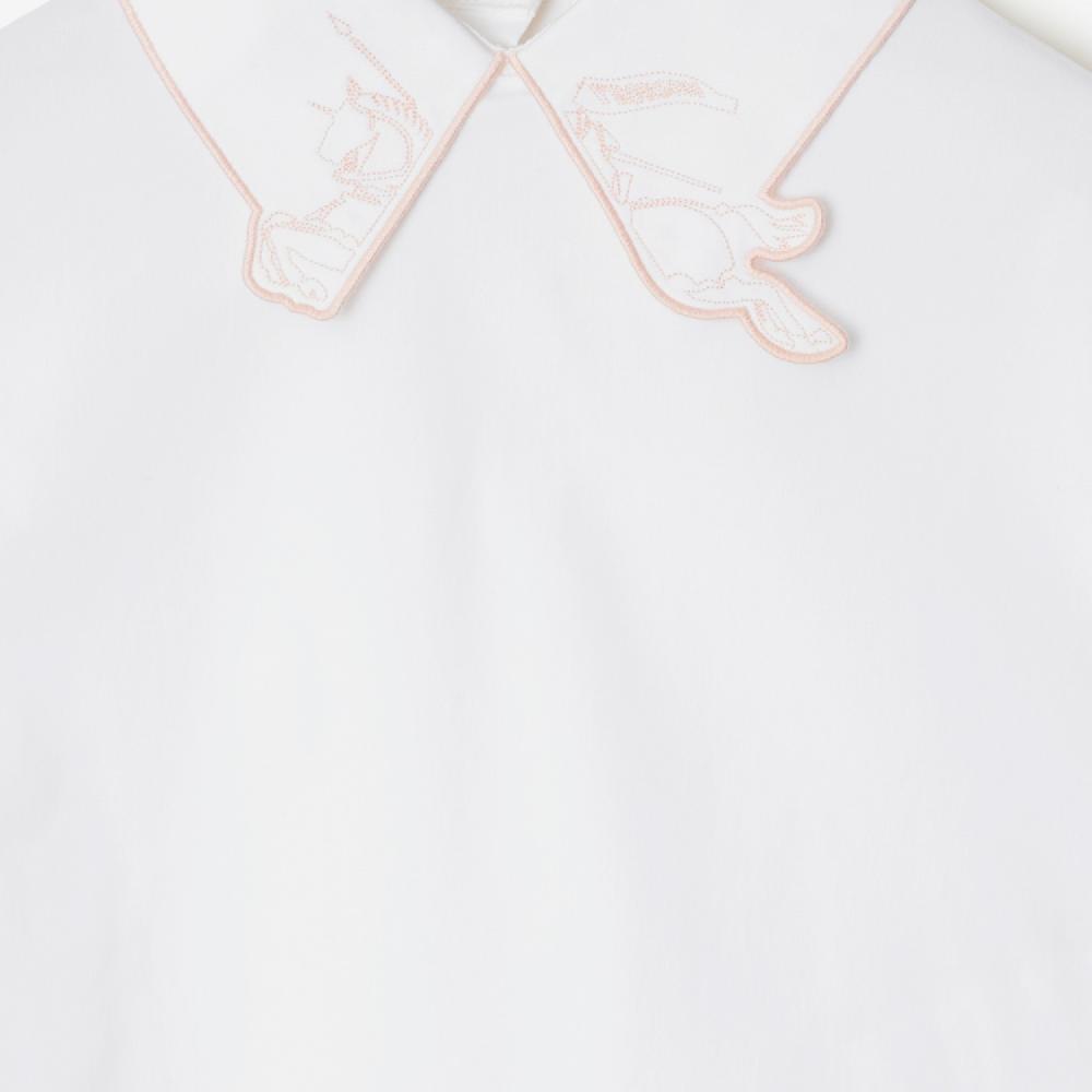 Burberry Camisa En Algodón Con EKDPrecio 290 00 € 3-14 Años