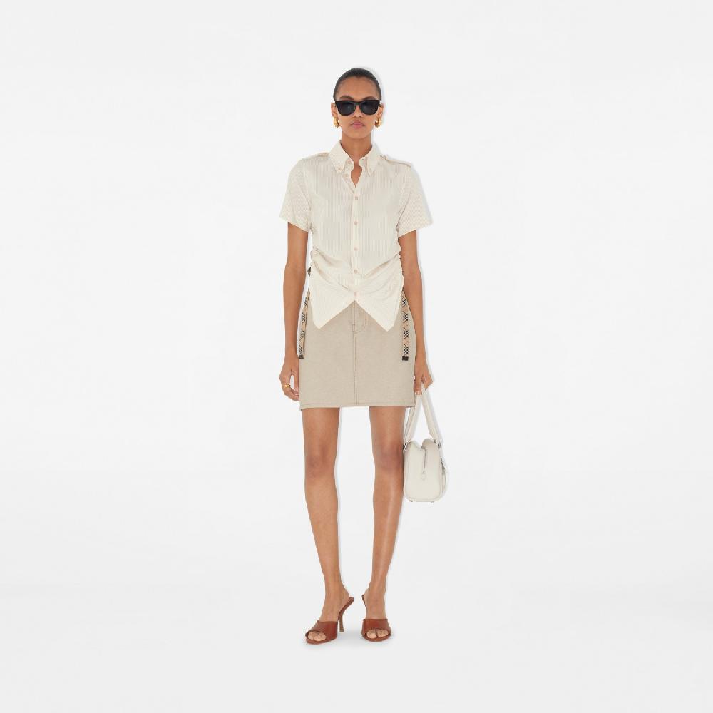 Burberry Camisa En Seda A RayasPrecio 890 00 € Novedades