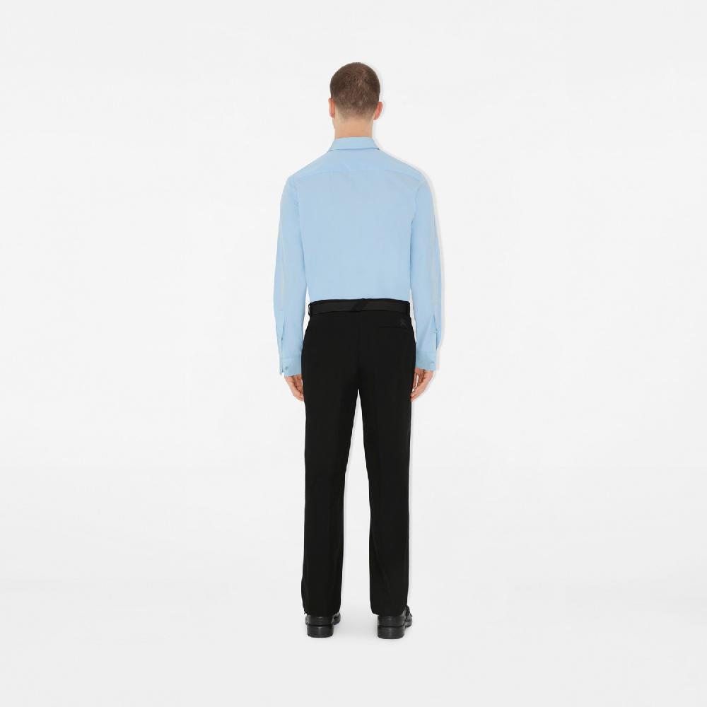 Burberry Camisa Formal Entallada En AlgodónPrecio 520 00 €