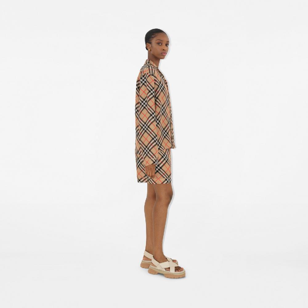 Burberry Camisa Pijamera En Seda CheckPrecio 1.250 00 €