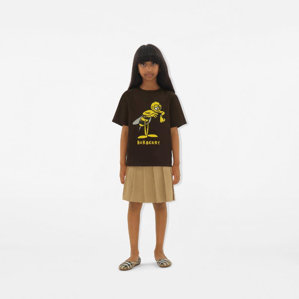 Burberry Camiseta En Algodón Con AbejaPrecio 190 00 € 3-14 Años