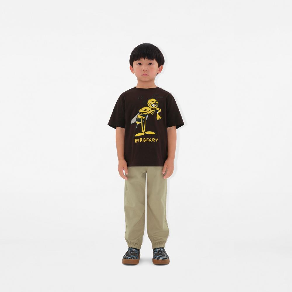 Burberry Camiseta En Algodón Con AbejaPrecio 190 00 € 3-14 Años