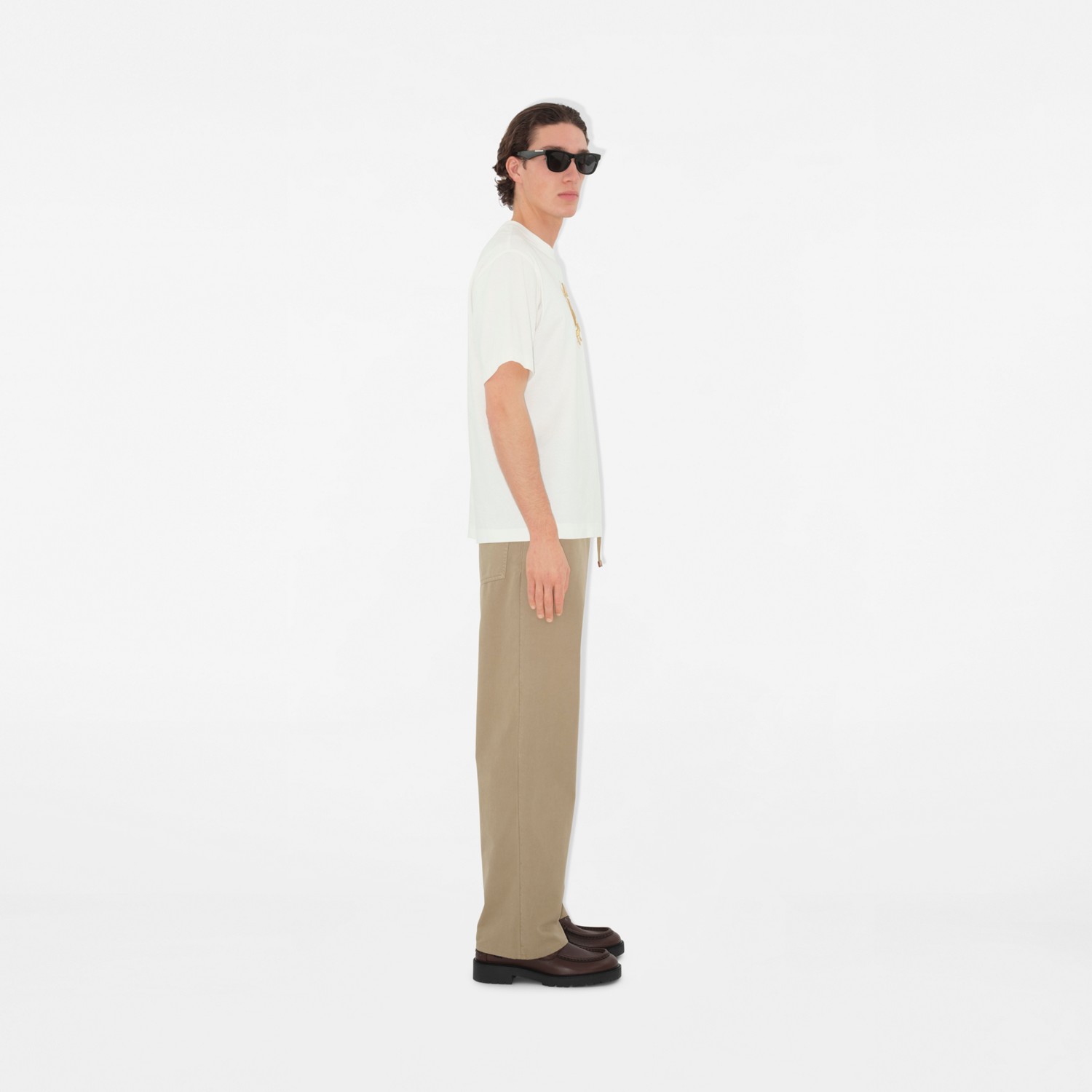 Burberry Camiseta En Algodón Con B CrestPrecio 390 00 € Novedades