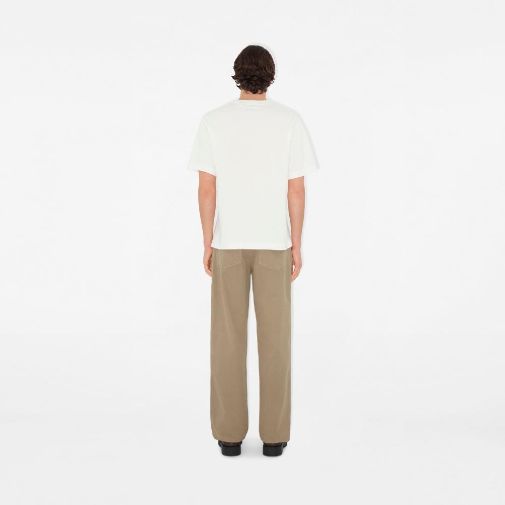 Burberry Camiseta En Algodón Con B CrestPrecio 390 00 € Novedades