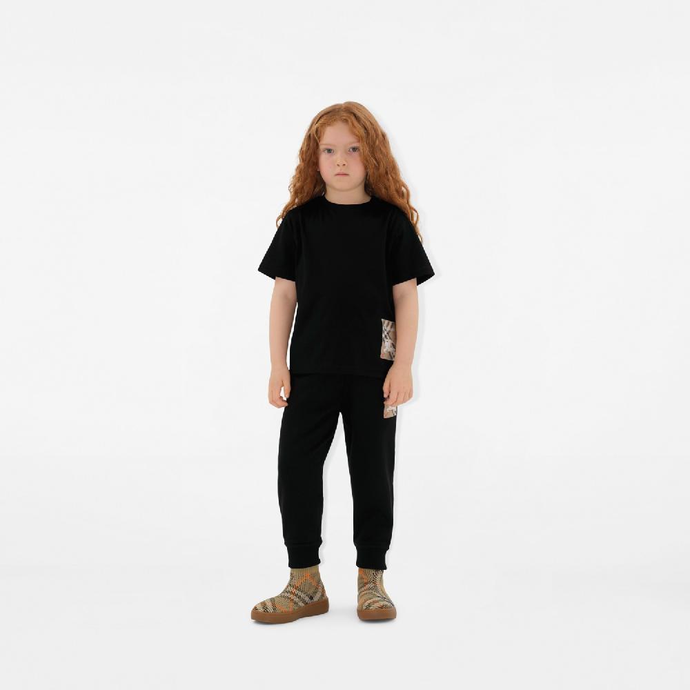 Burberry Camiseta En Algodón Con Etiqueta CheckPrecio 160 00 € 3-14 Años