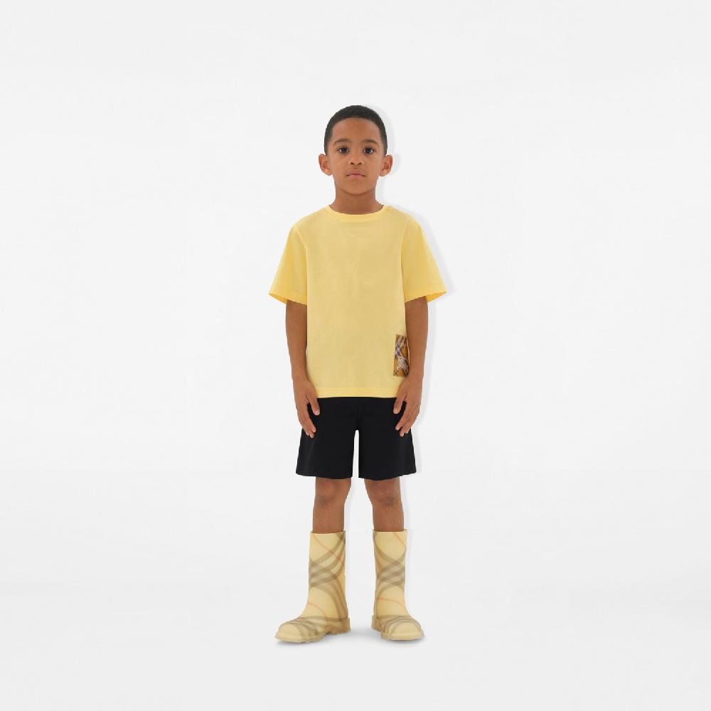 Burberry Camiseta En Algodón Con Etiqueta CheckPrecio 160 00 € 3-14 Años